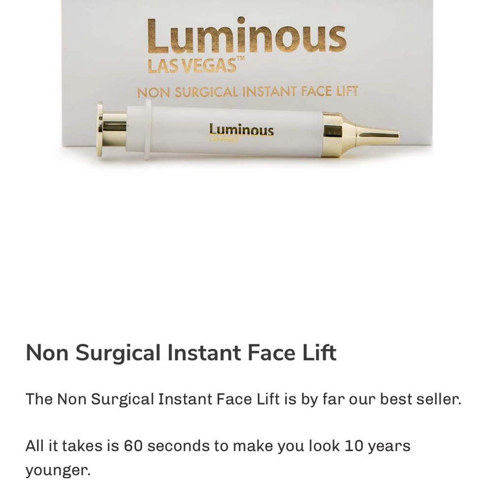 Luminous Las Vegas Non Surgical Face Lift